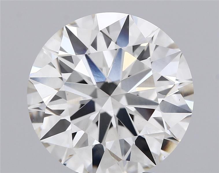 6.38ct I VS1 Rare Carat Ideal Cut Round Lab Grown Diamond