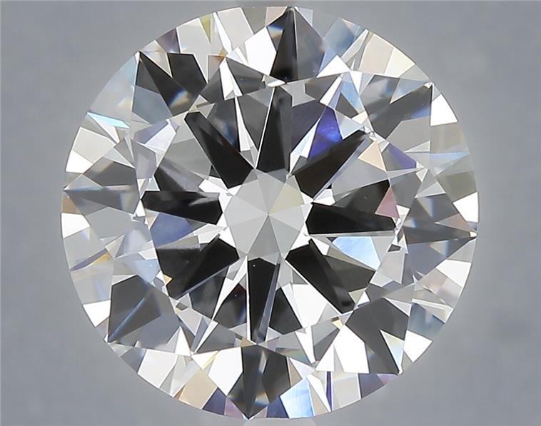 7.02 Carat Round Lab Diamond