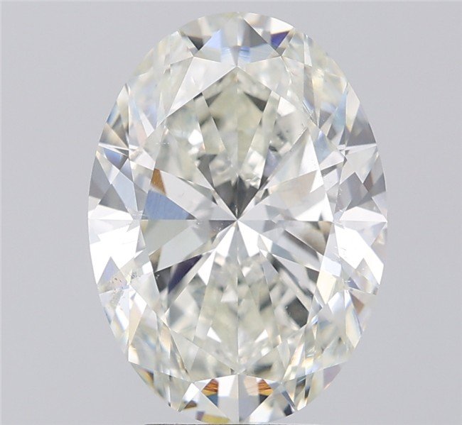 4.00ct I SI1 Rare Carat Ideal Cut Oval Diamond