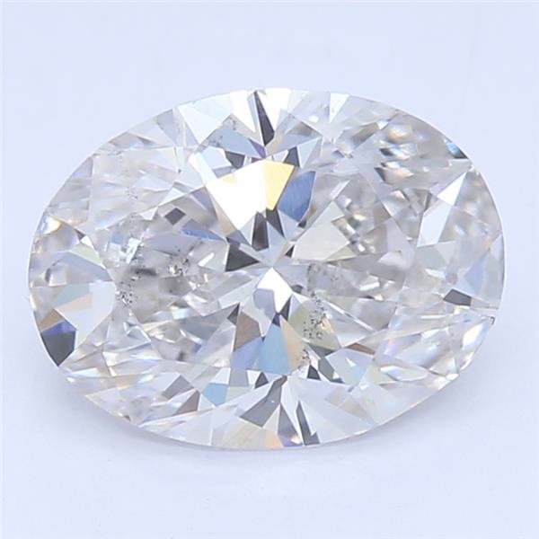 0.94ct G SI1 Rare Carat Ideal Cut Oval Lab Grown Diamond