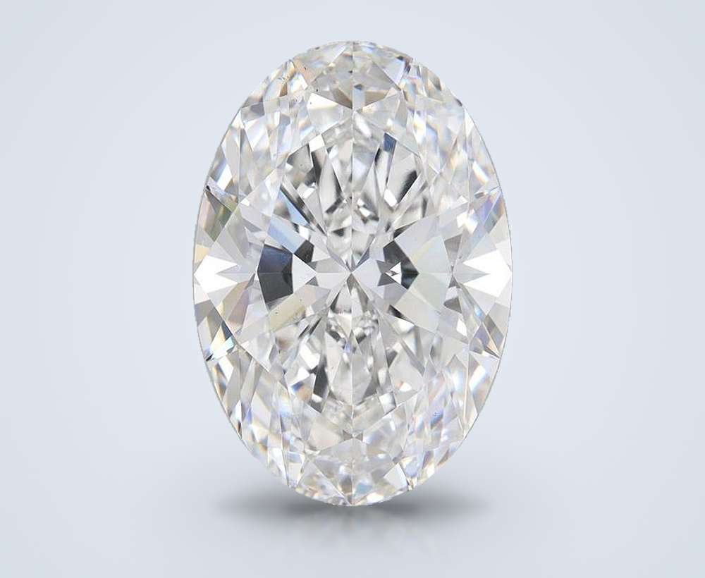 11.18 Carat Oval Lab Diamond