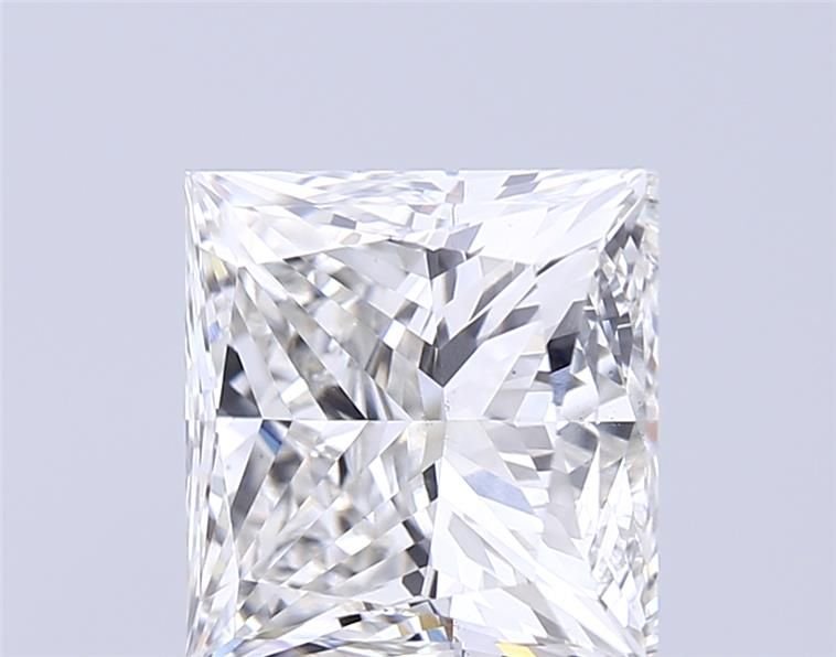 2.64ct H VS1 Excellent Cut Princess Lab Grown Diamond