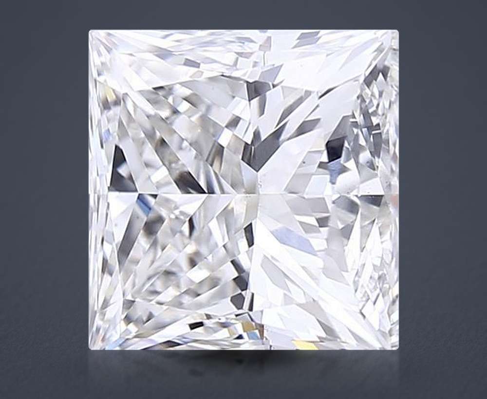 2.64 Carat Princess Lab Diamond