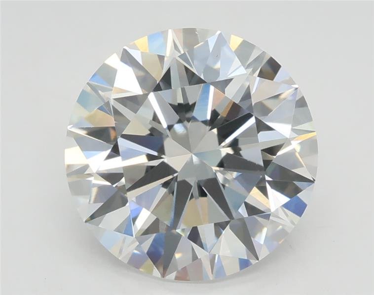 2.82ct E VS1 Rare Carat Ideal Cut Round Lab Grown Diamond