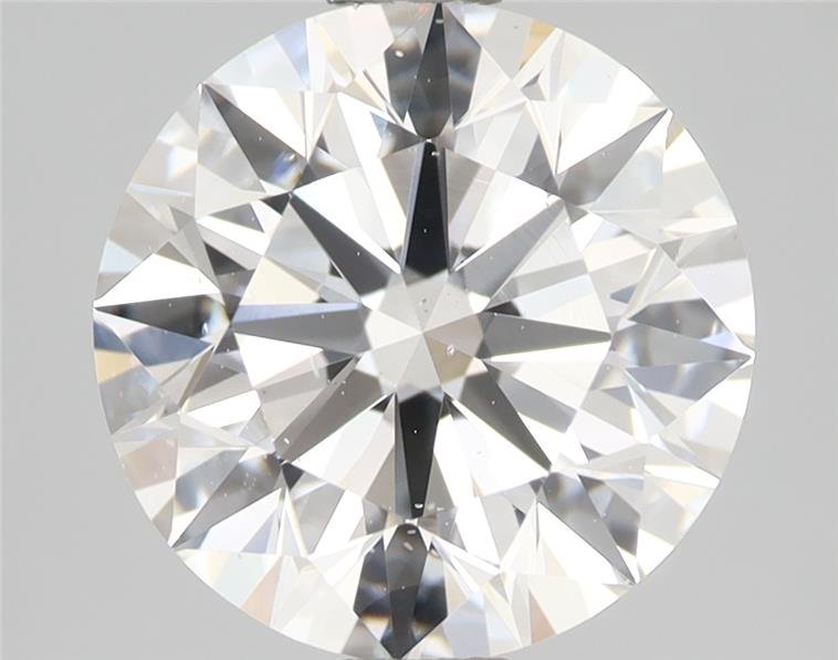 2.06ct D SI1 Rare Carat Ideal Cut Round Diamond