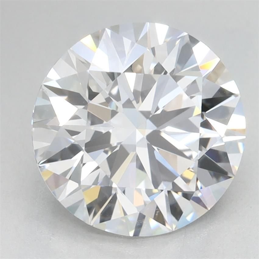 2.56ct D IF Rare Carat Ideal Cut Round Lab Grown Diamond