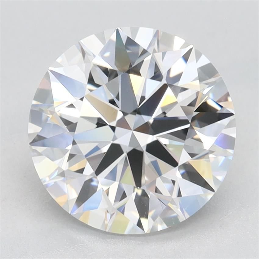 2.35ct D VVS1 Rare Carat Ideal Cut Round Lab Grown Diamond