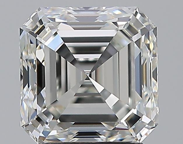 2.50ct H VS1 Rare Carat Ideal Cut Asscher Diamond