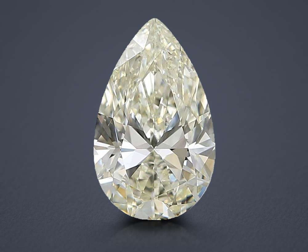 2.50 Carat Pear Natural Diamond