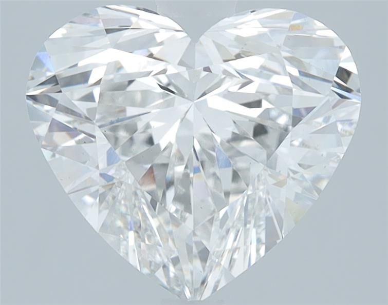 2.59ct F VS1 Rare Carat Ideal Cut Heart Lab Grown Diamond