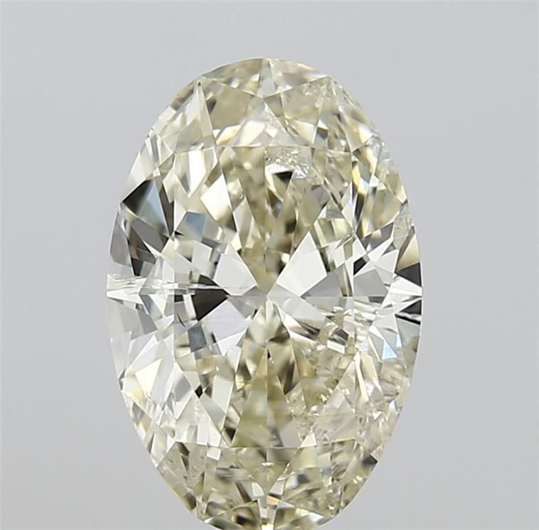 2.01ct K SI2 Rare Carat Ideal Cut Oval Diamond
