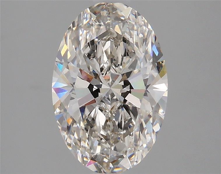 2.18ct I VS1 Rare Carat Ideal Cut Oval Lab Grown Diamond