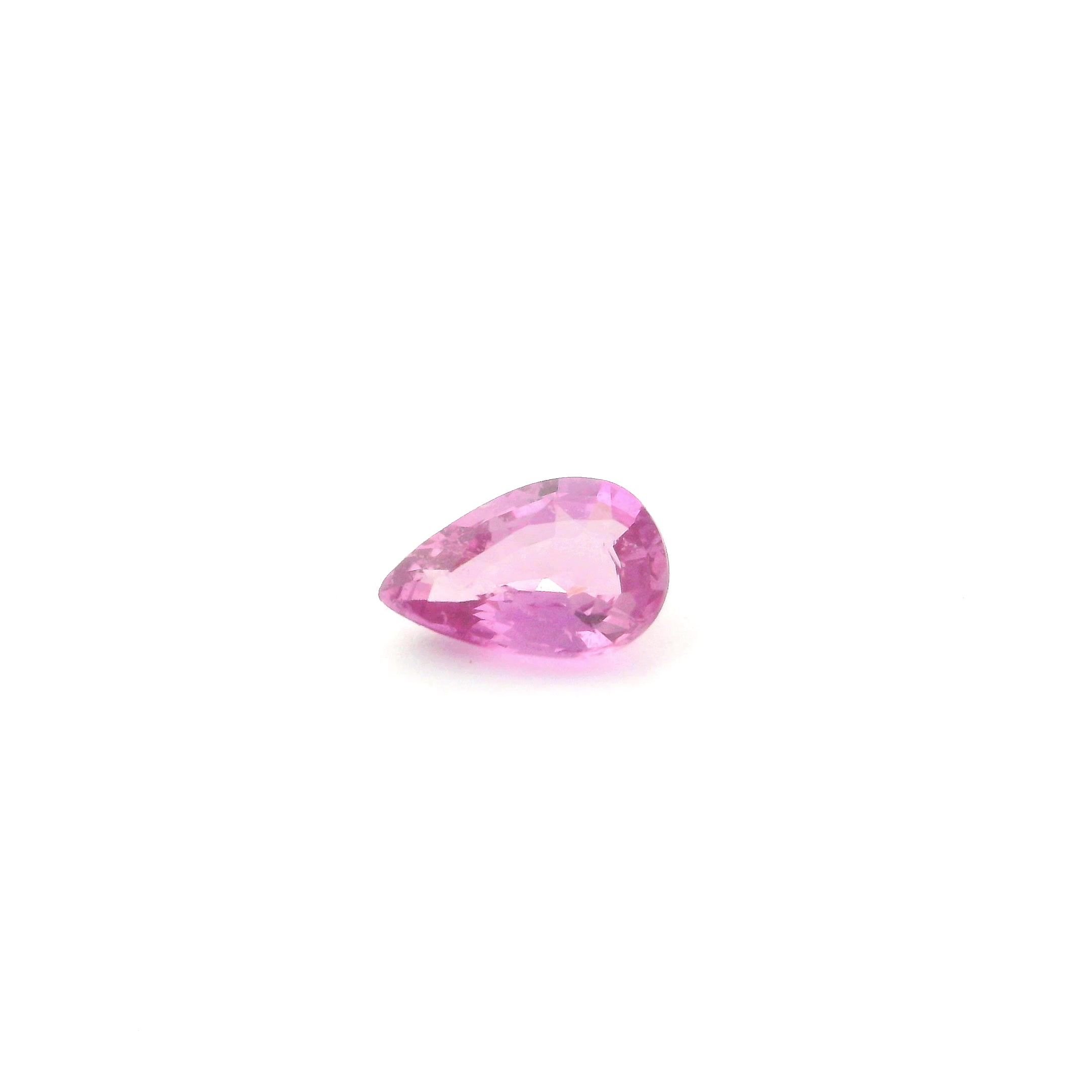 0.46 Carat Pink Pear Sapphire