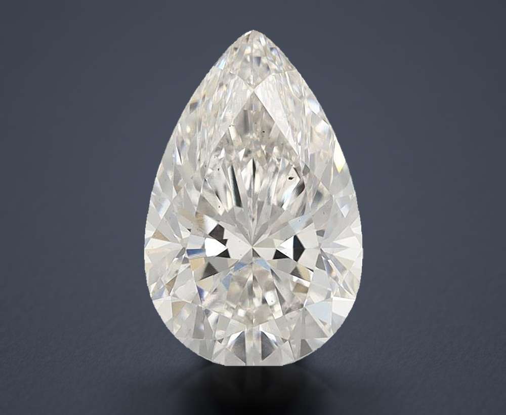 2.07 Carat Pear Lab Diamond