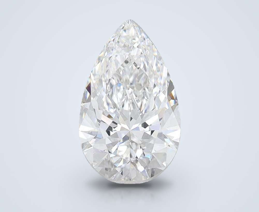 1.58 Carat Pear Lab Diamond