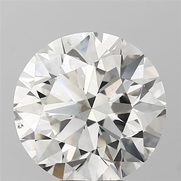 5.03ct J SI1 Excellent Cut Round Diamond