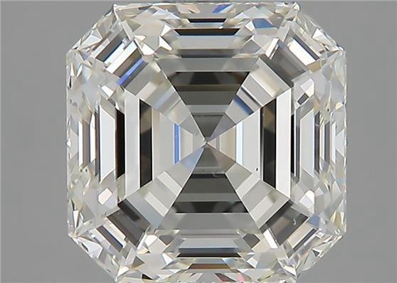 3.07ct I VS1 Rare Carat Ideal Cut Asscher Diamond