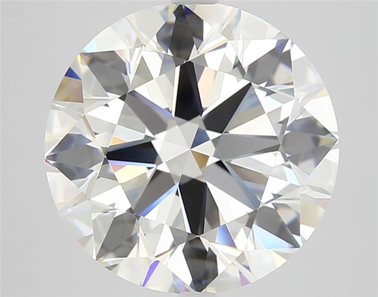 5.50ct H IF Rare Carat Ideal Cut Round Diamond