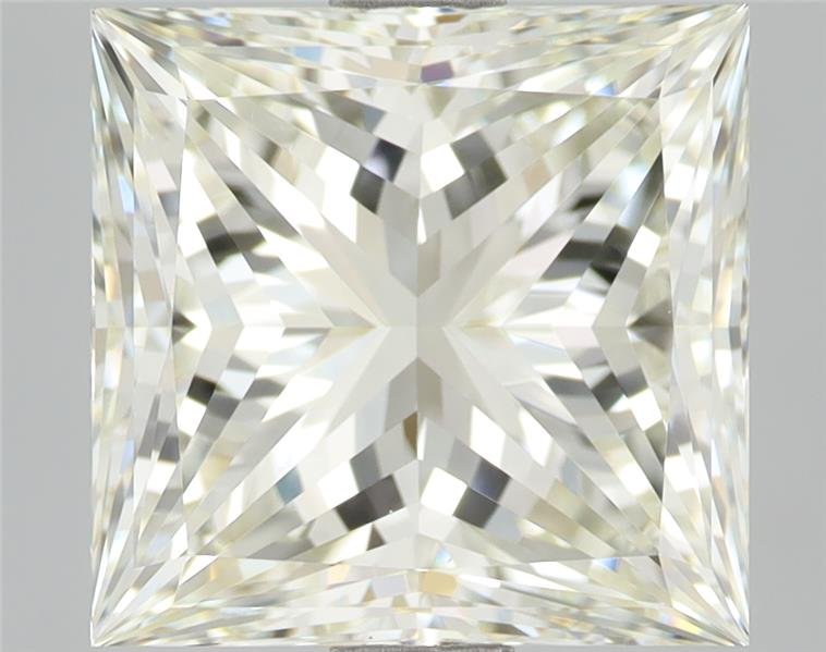 3.02ct J VVS2 Very Good Cut Princess Diamond