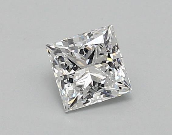 0.59ct D VVS2 Rare Carat Ideal Cut Princess Lab Grown Diamond