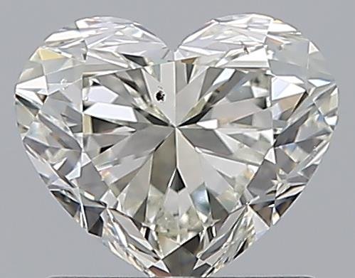 1.02ct K SI1 Rare Carat Ideal Cut Heart Diamond
