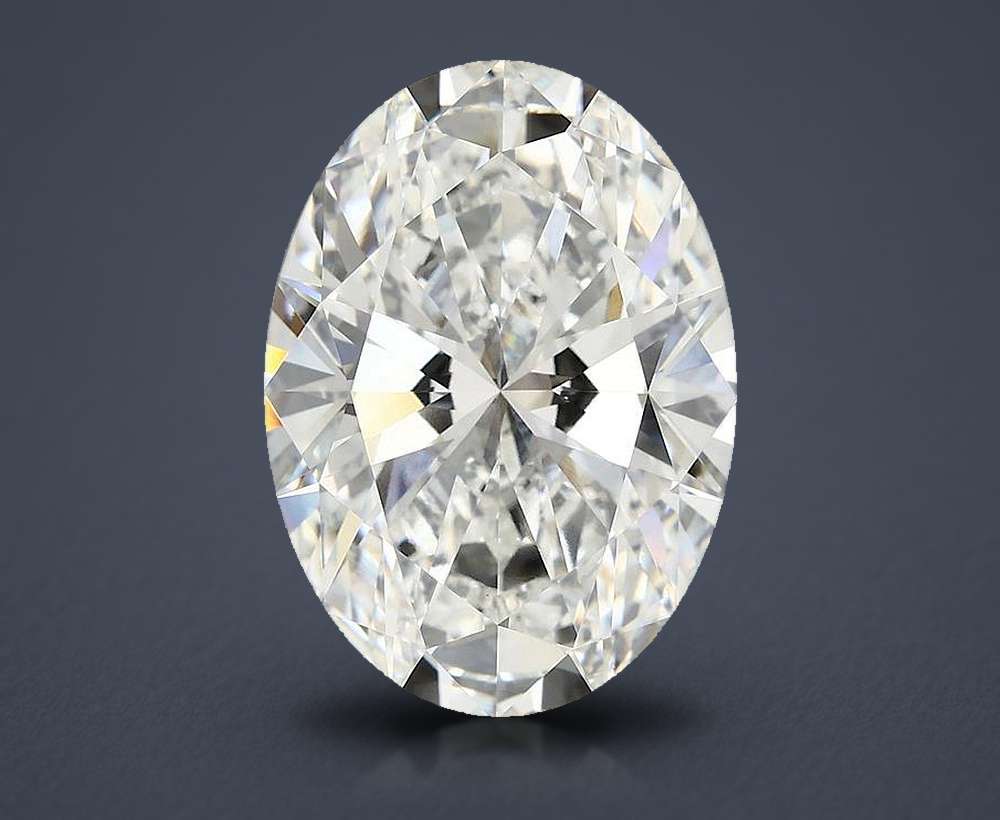 8.36 Carat Oval Lab Diamond