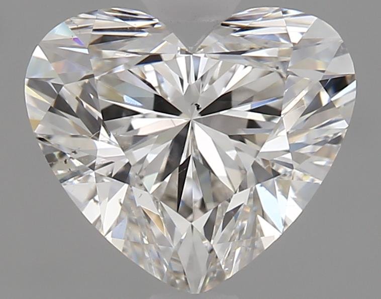 1.64ct H SI1 Rare Carat Ideal Cut Heart Diamond