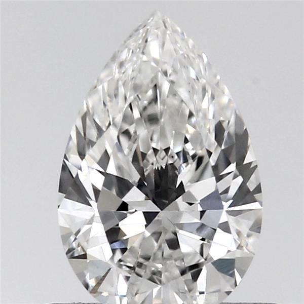 0.46ct E VS1 Rare Carat Ideal Cut Pear Lab Grown Diamond