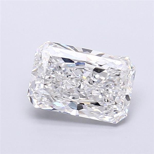 2.14ct D VS1 Rare Carat Ideal Cut Radiant Lab Grown Diamond