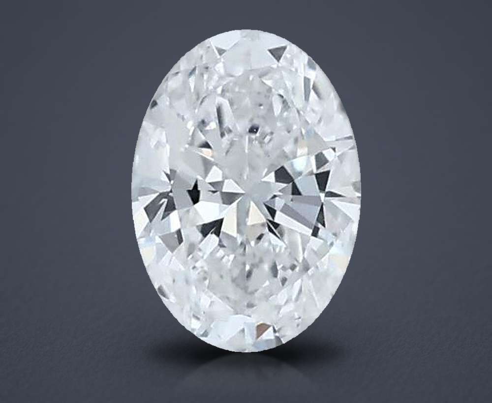0.40 Carat Oval Lab Diamond