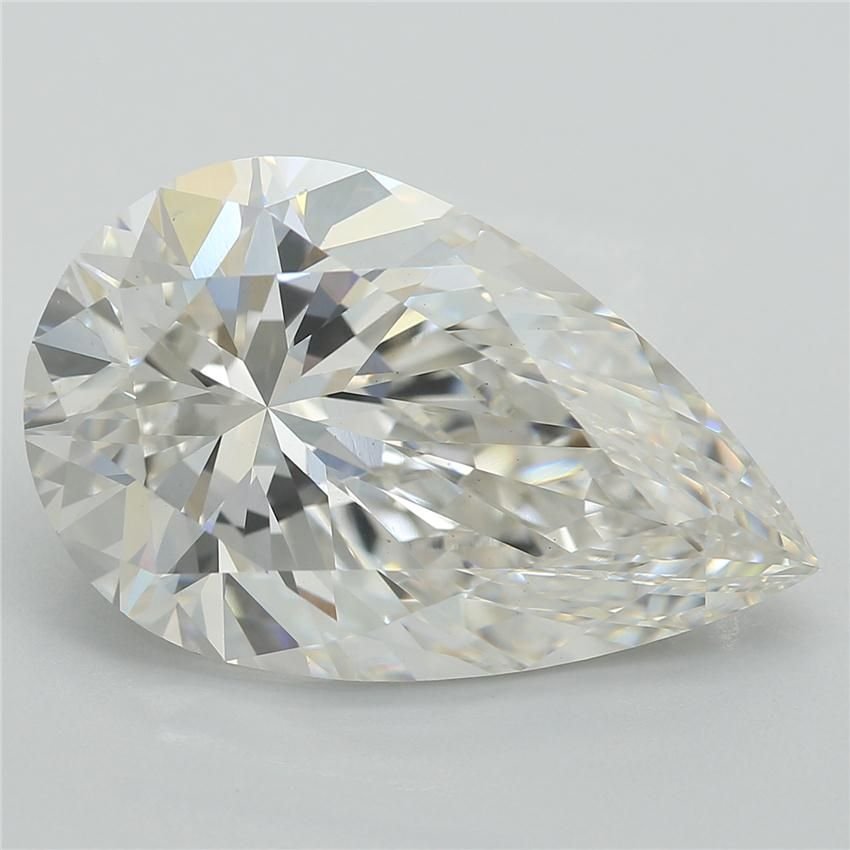 5.07ct G VS1 Rare Carat Ideal Cut Pear Lab Grown Diamond