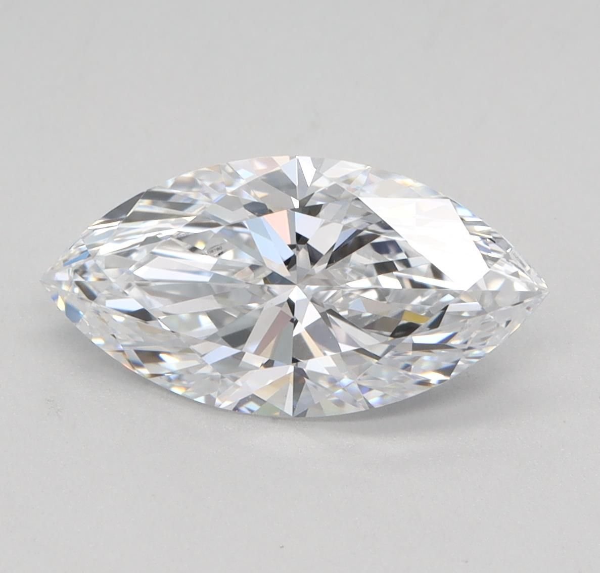 1.57ct E VVS2 Rare Carat Ideal Cut Marquise Lab Grown Diamond