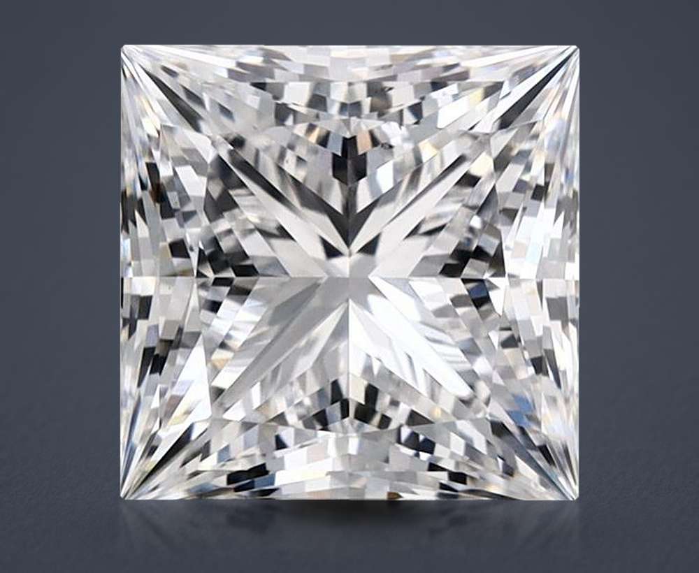 3.34 Carat Princess Lab Diamond