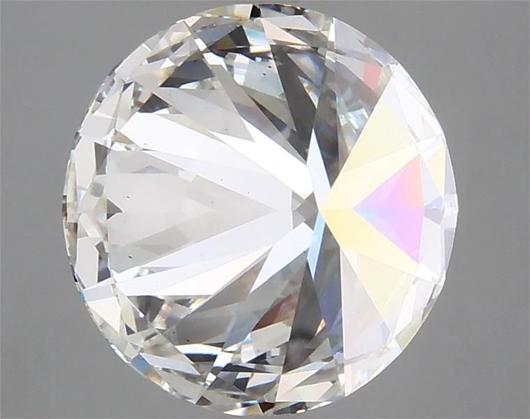 3.51ct F SI1 Rare Carat Ideal Cut Round Lab Grown Diamond