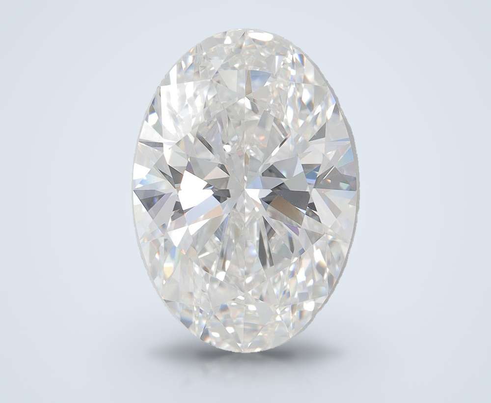 5.60 Carat Oval Lab Diamond