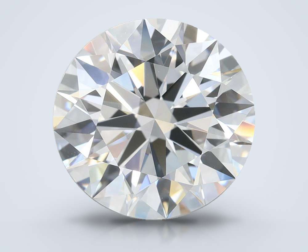 4.01 Carat Round Lab Diamond