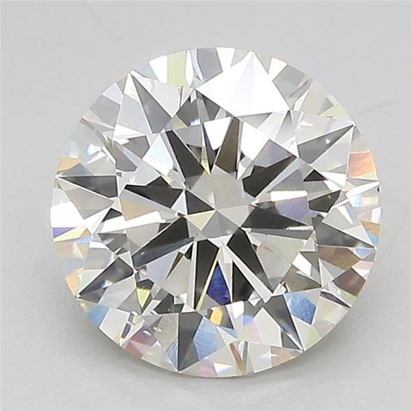 2.67ct I VS2 Excellent Cut Round Lab Grown Diamond