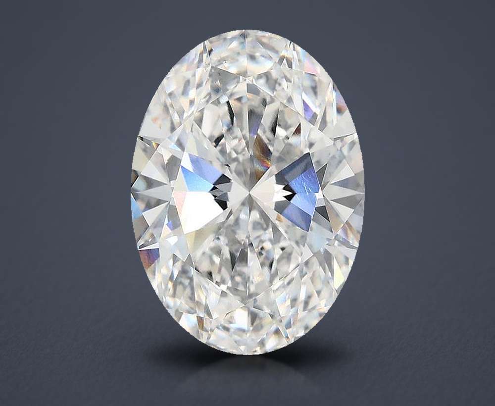 4.00 Carat Oval Lab Diamond