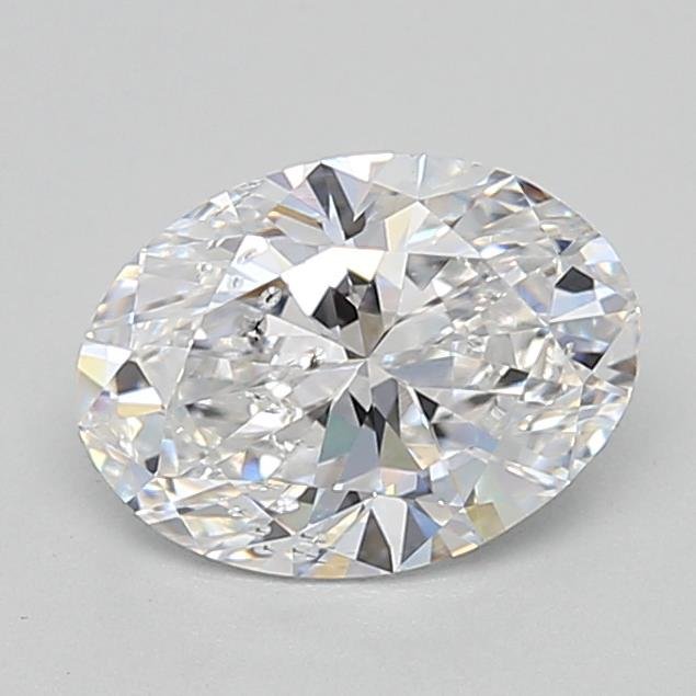 1.04ct D SI2 Rare Carat Ideal Cut Oval Lab Grown Diamond