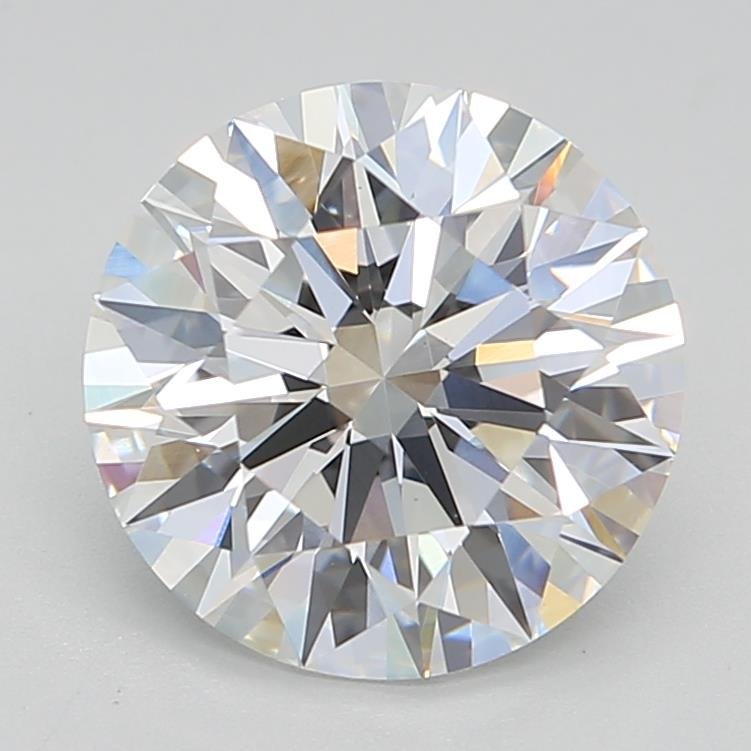 2.59ct E VVS2 Rare Carat Ideal Cut Round Lab Grown Diamond