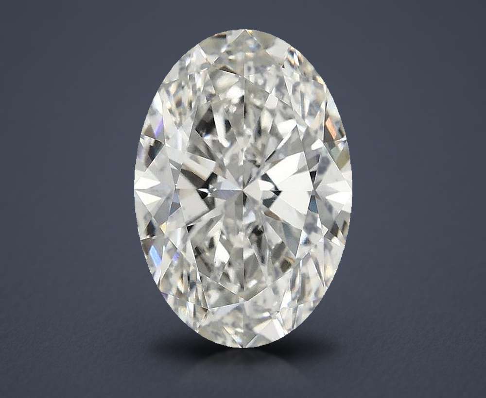 3.07 Carat Oval Lab Diamond