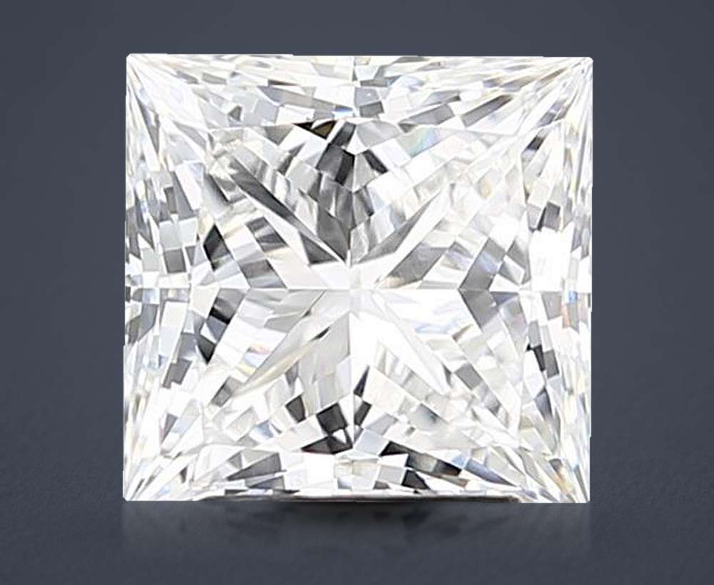 3.08 Carat Princess Lab Diamond