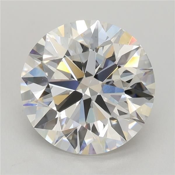 2.81ct E VS1 Rare Carat Ideal Cut Round Lab Grown Diamond