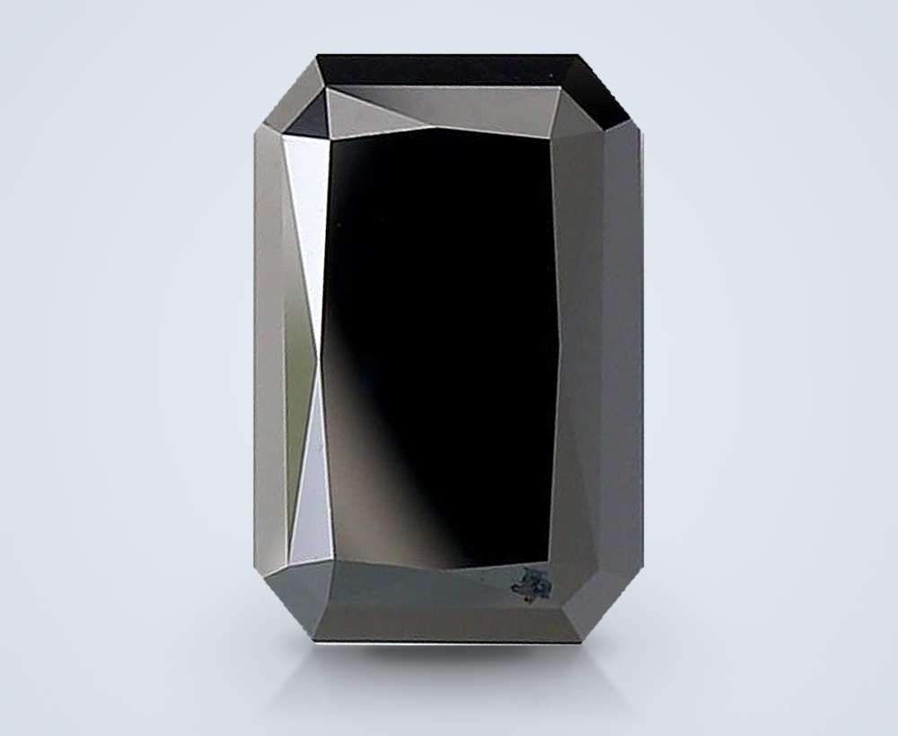 3.06 Ct. Fancy Black Radiant Lab Diamond