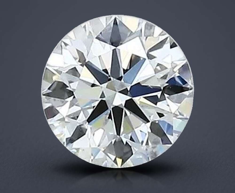 0.51 Carat Round Natural Diamond