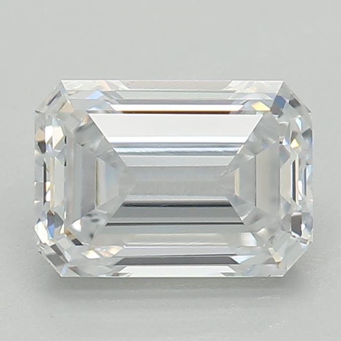 0.76ct E VVS2 Excellent Cut Emerald Lab Grown Diamond