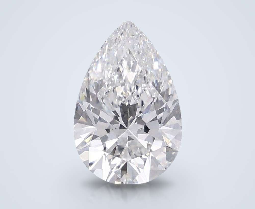 2.51 Carat Pear Lab Diamond