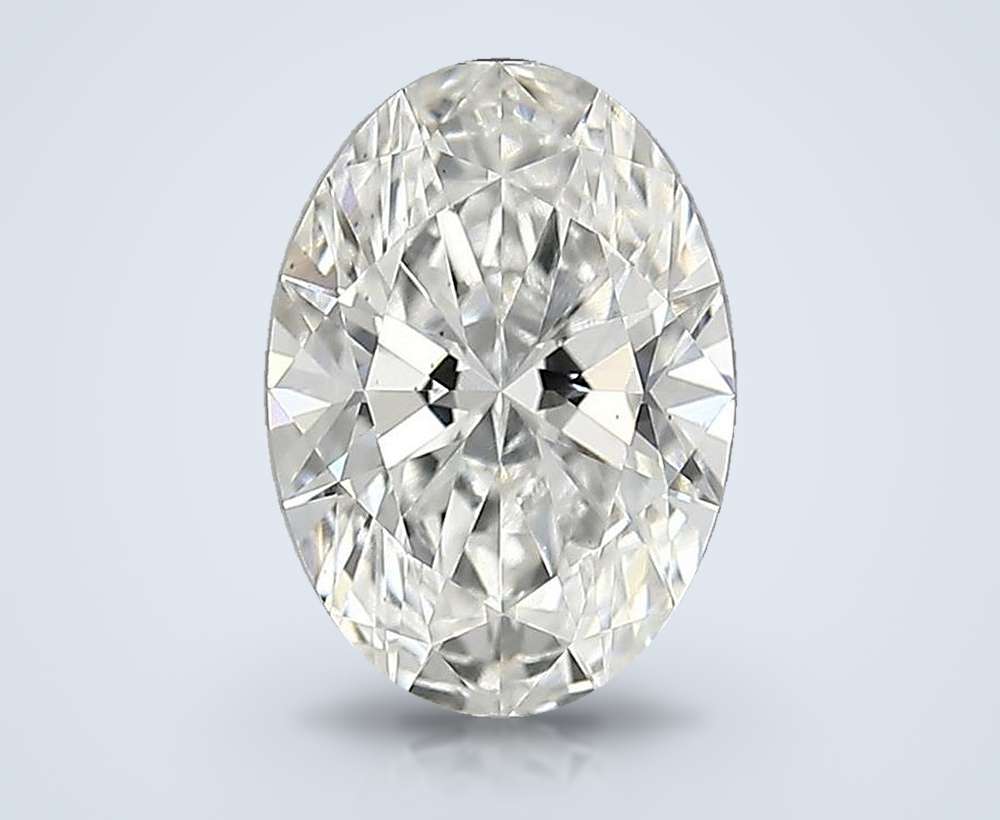1.63 Carat Oval Lab Diamond