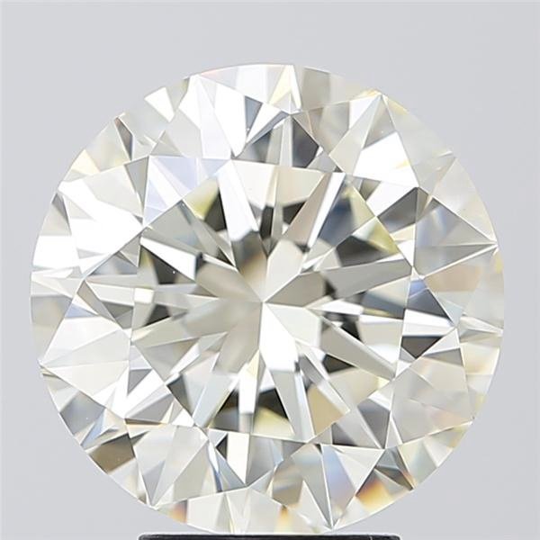 5.02ct K VVS2 Rare Carat Ideal Cut Round Diamond