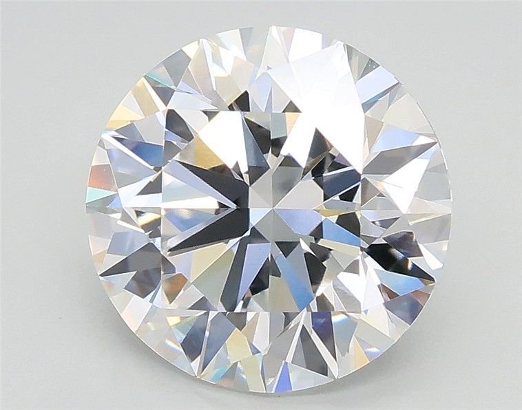 2.72ct E VVS2 Excellent Cut Round Lab Grown Diamond